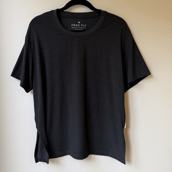 Free Fly Apparel Other - Free Fly Men's Bamboo T-Shirt Medium Black Short Sleeve Stretch Outdoors